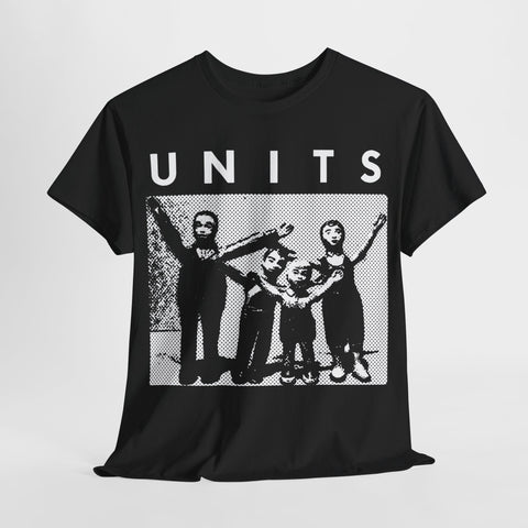 the Units  band  t shirt     Unisex Heavy Cotton Tee