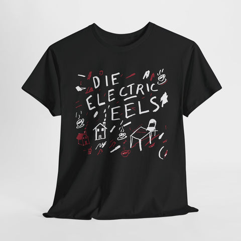 Die Electric Eels  band  t shirt       Unisex Heavy Cotton Tee