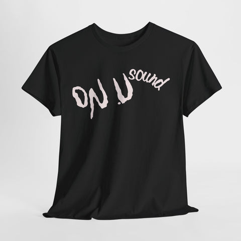 On U sound   records t shirt  Unisex Heavy Cotton Tee