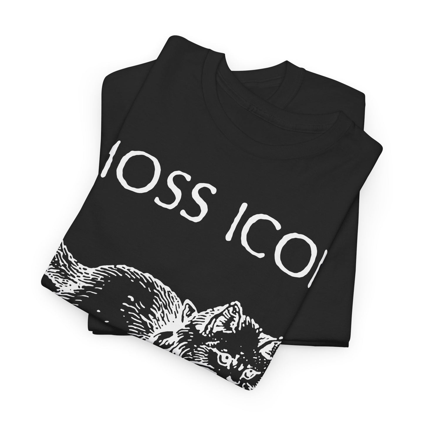 Moss Icon band  t shirt    Unisex Heavy Cotton Tee