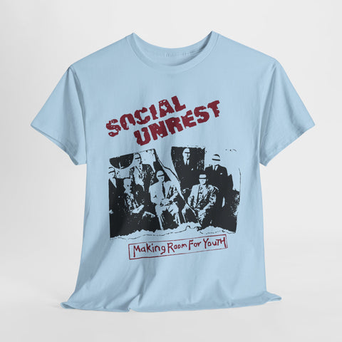 Social Unrest Band t shirt Unisex Heavy Cotton Tee