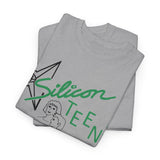 Silicone Teens  band  t shirt       Unisex Heavy Cotton Tee