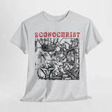 Econochrist  band     t shirt  post punk   Unisex Heavy Cotton Tee