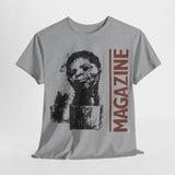 Magazine band t shirt Unisex Heavy Cotton Tee