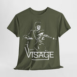 Visage  band  t shirt  Steve strange New romantic  Unisex Heavy Cotton Tee