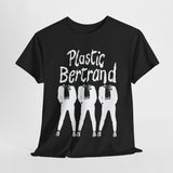Plastic Bertrand band t shirt  Unisex Heavy Cotton Tee