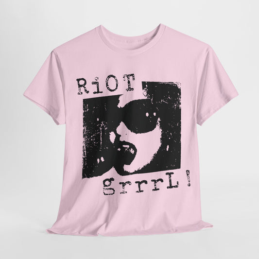 Riot Grrrl    t shirt Unisex Heavy Cotton Tee