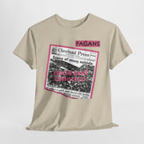 the Pagans band Cleveland punk hardcore t shirt of Unisex Heavy Cotton