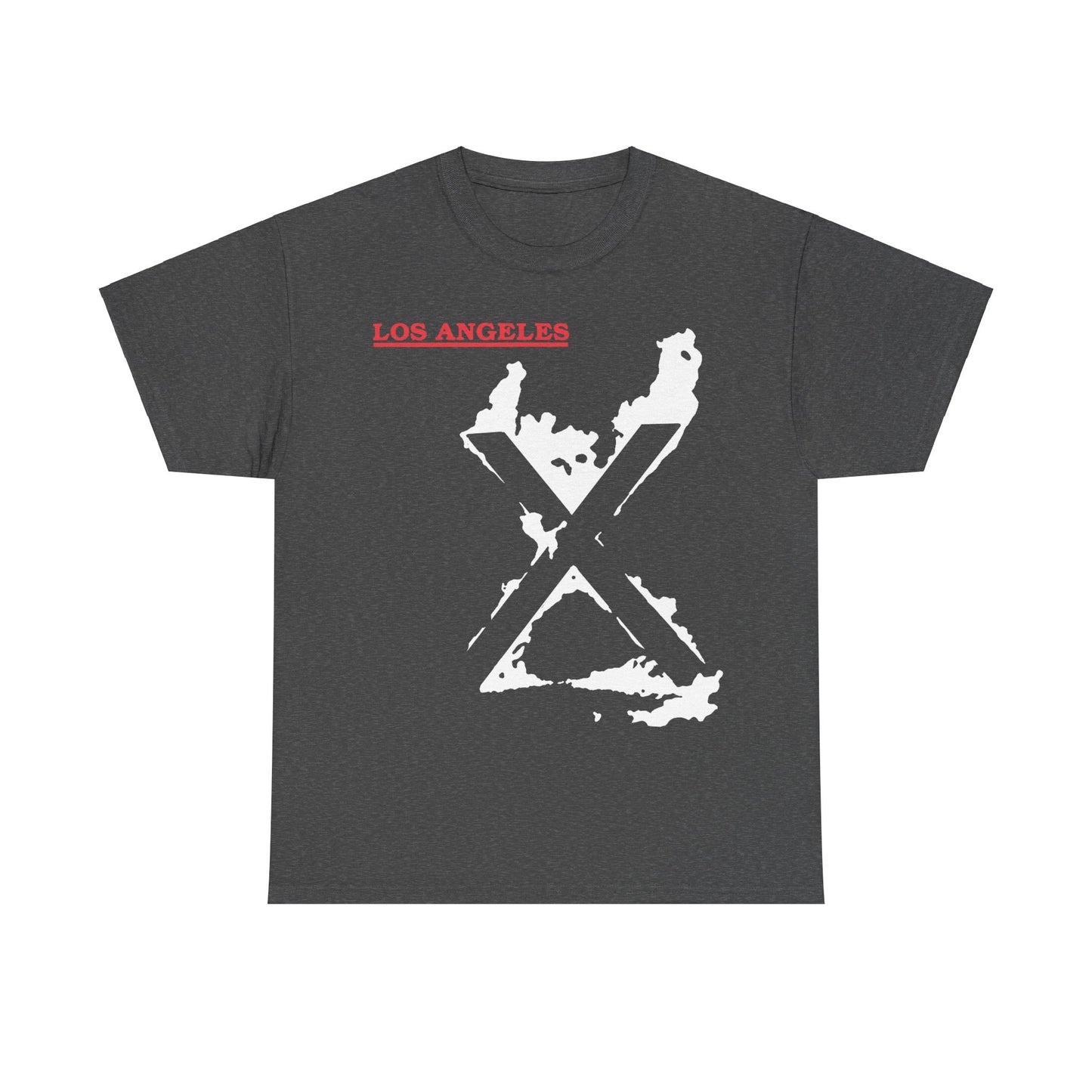 X the band shirt las Angeles t shirt flesh eater punk hardcore   Unisex Heavy Cotton Tee