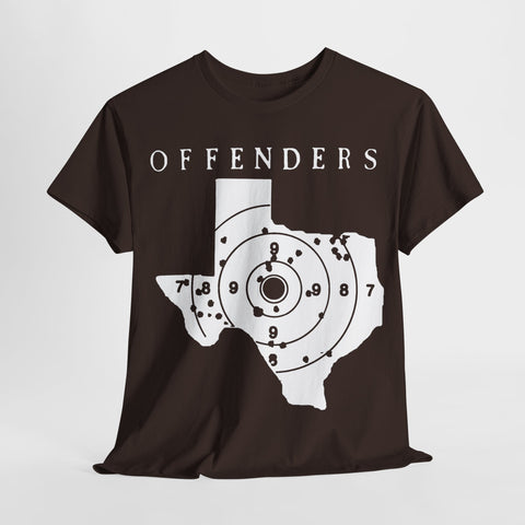 the Offenders band  t shirt texas punk hardcore Unisex Heavy Cotton Tee