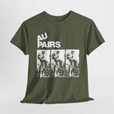 Au Pairs  band t shirt  Unisex Heavy Cotton Tee