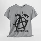 Big Boys band t shirt skate for fun  texas
