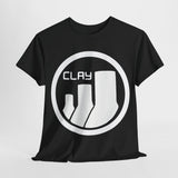 Clay Records t shirt Discharge Punk hardcore of Unisex Heavy Cotton Tee