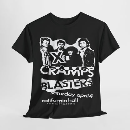 Cramps Blasters band gig flyer art  t shirt