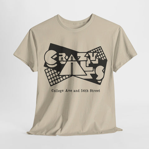 Crazy Al's club  t shirt  Indianapolis punk hardcore Unisex Heavy Cotton Tee