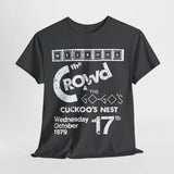 Cuckoo's Nest club flyer art  Weirdos band  t shirt     Unisex Heavy Cotton Tee
