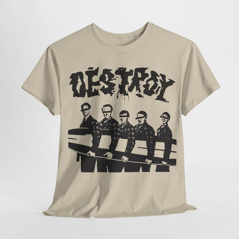 Destroy  t shirt Unisex Heavy Cotton Tee