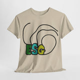 ESG band  t shirt  Unisex Heavy Cotton Tee