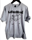 Lifesblood  band t shirt  punk  hardcore Unisex  Cotton Tee