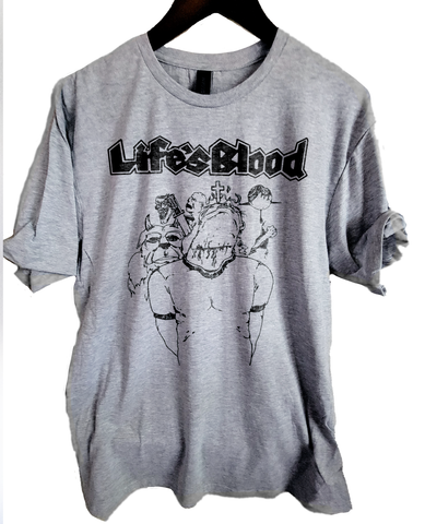 Lifesblood band  t shirt NY punk hardcore  NYHC