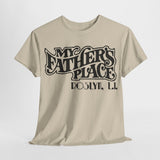 My fathers Place  t shirt long Island club   punk hardcore   Unisex Heavy Cotton Tee
