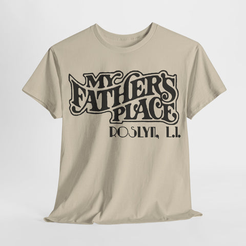 My fathers Place  t shirt long Island club   punk hardcore   Unisex Heavy Cotton Tee