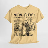 Neon Christ  band t shirt of Unisex Heavy Cotton