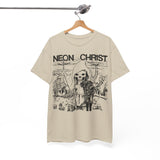 Neon Christ  band t shirt of Unisex Heavy Cotton