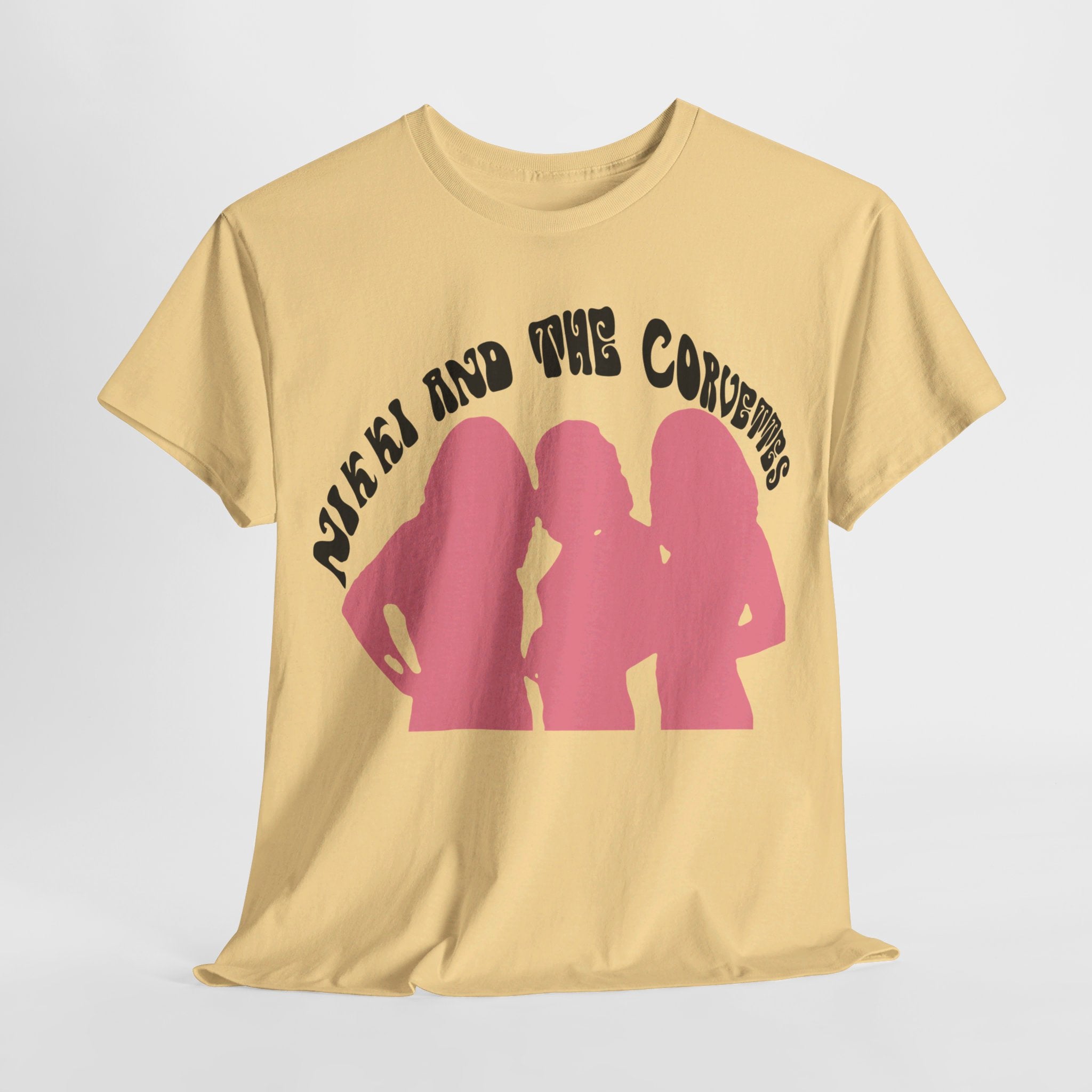 メーカー直売所 Corvettes the and Nikki band Tee Cotton Heavy Unisex shirt t トップス
