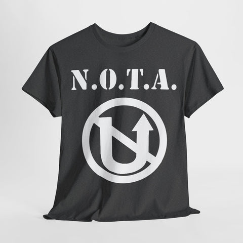 None of the Above band N.O.T.A.  t shirt  80s hardcore  oklahoma