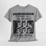 Richard Hell and the Voidoids  band shirt flyer art band t shirt