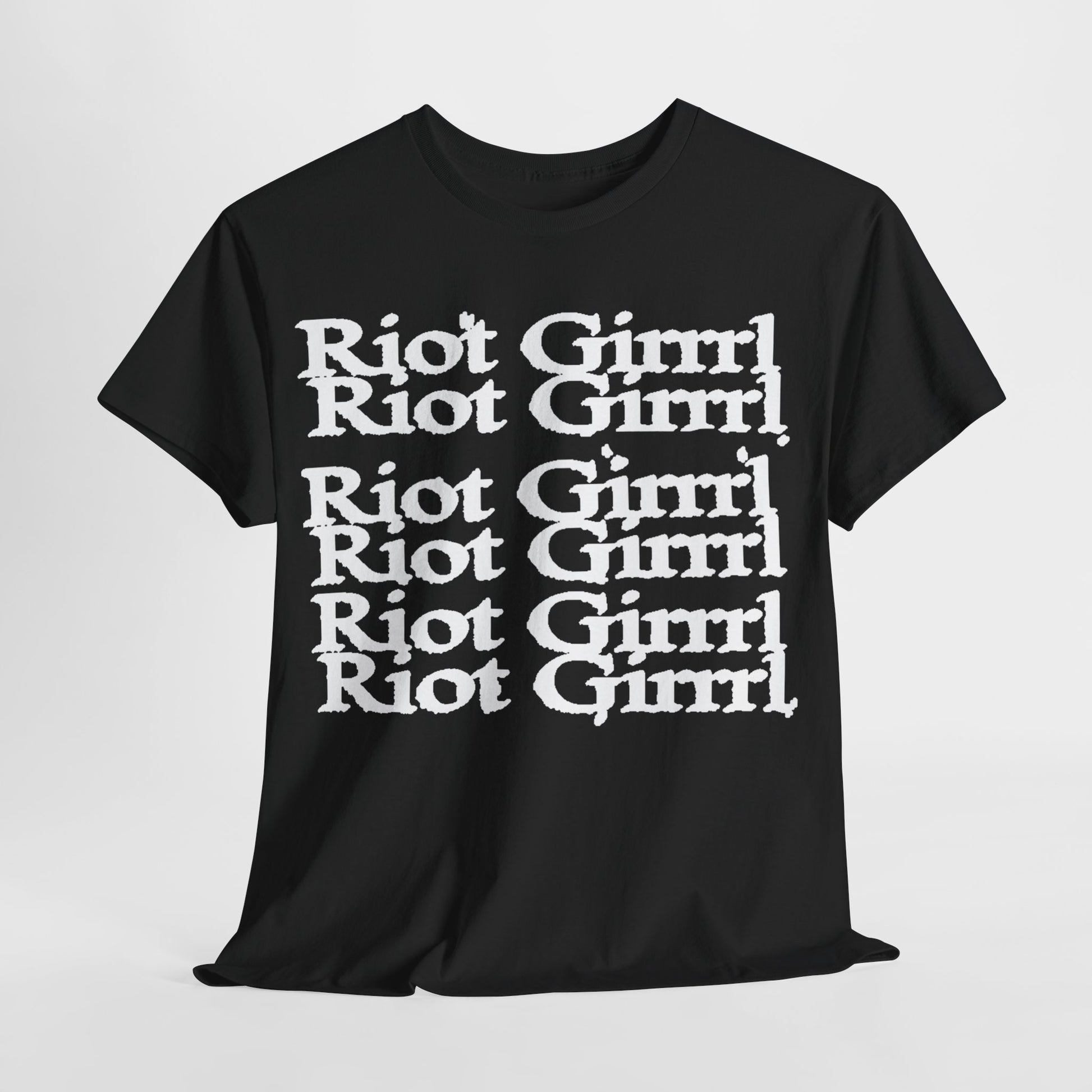 Riot Grrrl  t shirt t shirt  oi  punk hardcore   Unisex Heavy Cotton Tee