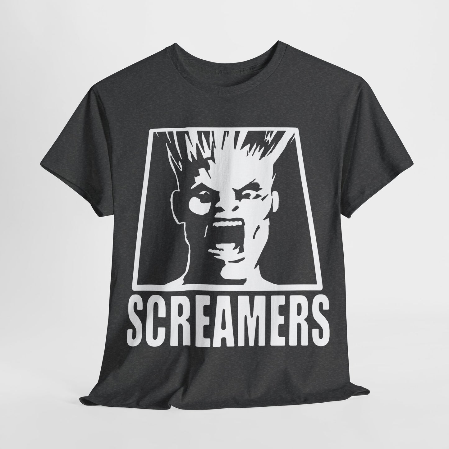 Screamers band 70s punk electropunk synth punk Los Angeles hardcore Unisex Heavy Cotton Tee