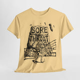 Sore Throat   band  t shirt   punk  Unisex Heavy Cotton Tee