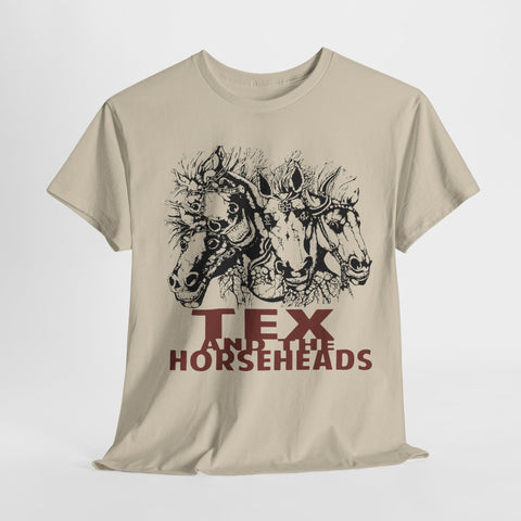 Tex and the Horseheads band  t shirt     