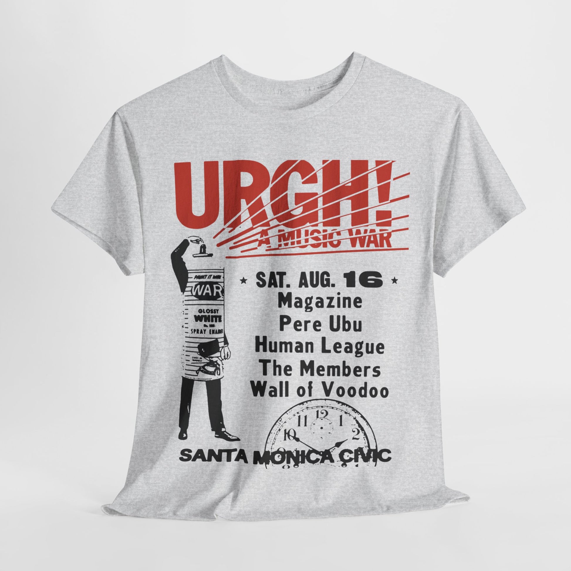 Urgh! a music war  t shirt