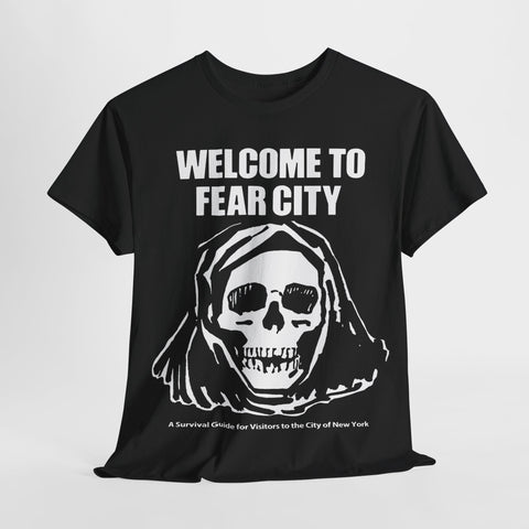 Welcome to Fear City t shirt NYC tourism