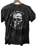 Anarchy and violence  t shirt     Unisex Heavy Cotton Tee