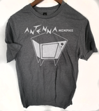 Antenna club Memphis punk hardcore  t shirt     Unisex Heavy Cotton Tee