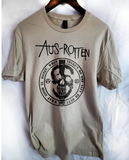 Aus Rotten band  t shirt  punk hardcore