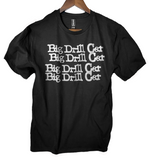 Big Drill Car band  t shirt  Unisex Heavy Cotton Tee