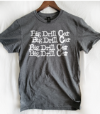 Big Drill Car band  t shirt  Unisex Heavy Cotton Tee