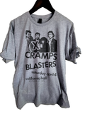 the Cramps blasters show flyer art band  t shirt    Unisex Heavy Cotton Tee