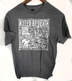 Killed By Death t shirt   punk hardcore   Unisex Heavy Cotton Tee