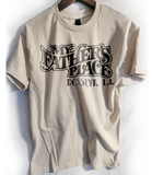 My fathers Place  t shirt long Island club   punk hardcore   Unisex Heavy Cotton Tee