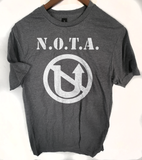 None of the Above band N.O.T.A.  t shirt  80s hardcore  oklahoma of Unisex Heavy Cotton Tee