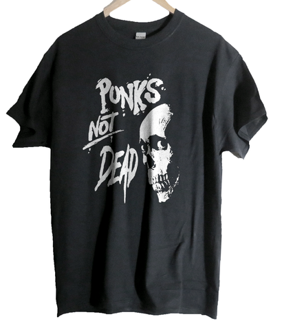 Punks Not Dead band t shirt  Unisex Heavy Cotton Tee