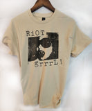 Riot Grrrl    t shirt Unisex Heavy Cotton Tee