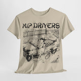 the Nip Drivers band  t shirt   punk hardcore   Unisex Heavy Cotton Tee